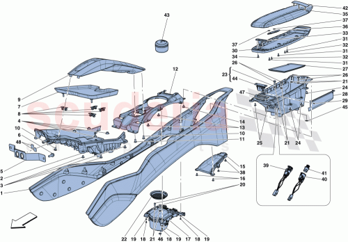 Part Diagram for Ferrari 86481600