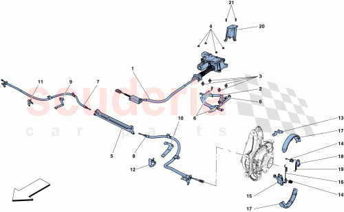Part Diagram for Ferrari 313240