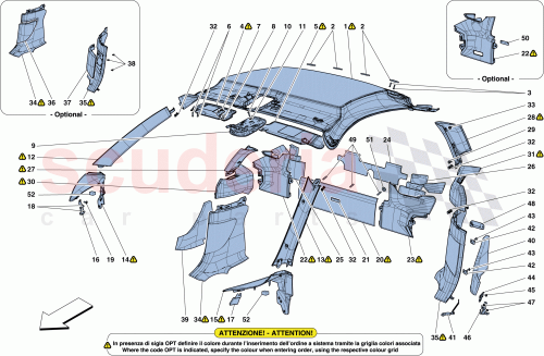 Part Diagram for Ferrari 87201700