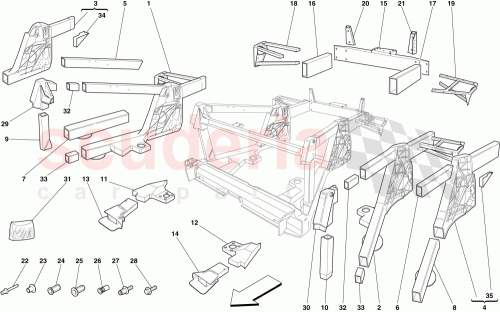 Part Diagram for Ferrari 985196575