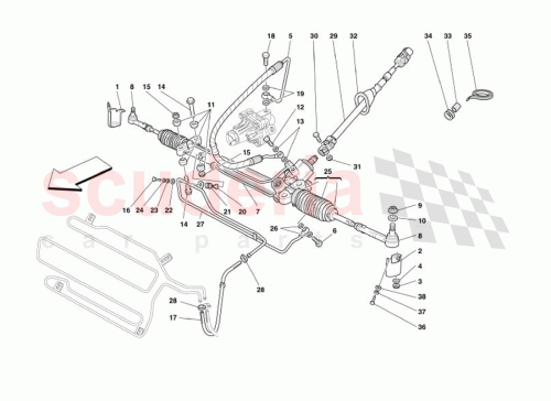 Part Diagram for Ferrari 62764900