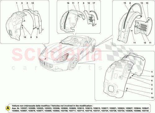 Part Diagram for Ferrari 84076500