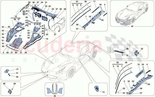 Part Diagram for Ferrari 80874900
