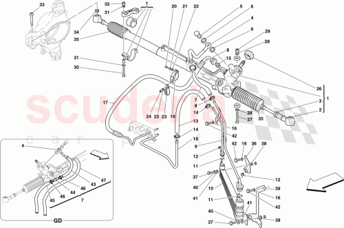 Part Diagram for Ferrari 239202