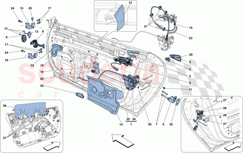 Part Diagram for Ferrari 46401657