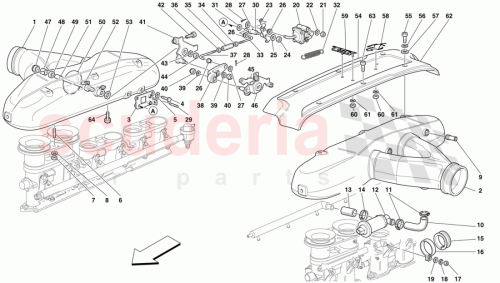 Part Diagram for Ferrari 11001724