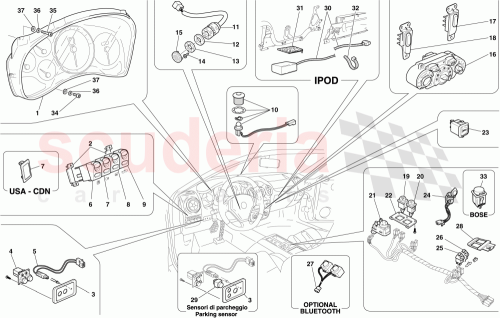 Part Diagram for Ferrari 67970400
