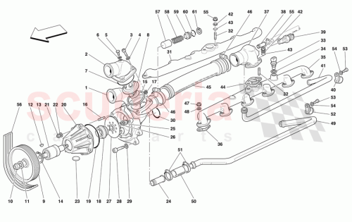 Part Diagram for Ferrari 10450490