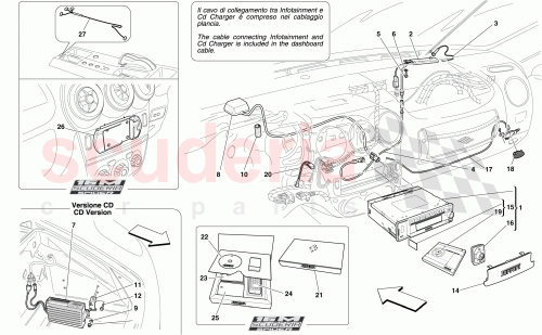 Part Diagram for Ferrari 253622