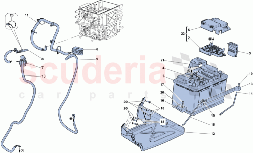 Part Diagram for Ferrari 880763