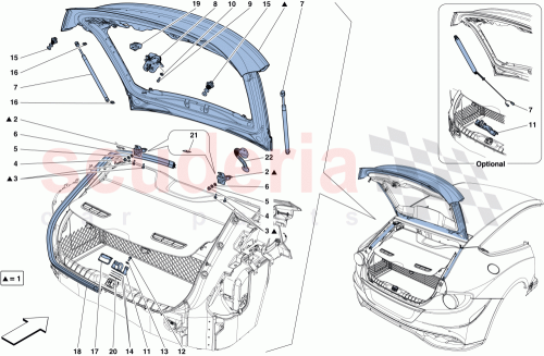 Part Diagram for Ferrari 85051400