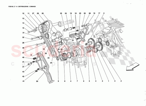 Part Diagram for Ferrari 157705