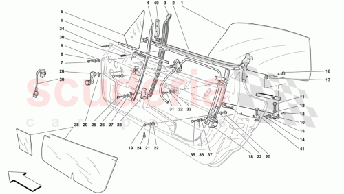 Part Diagram for Ferrari 64870000