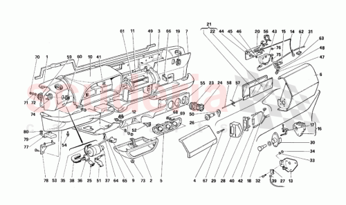 Part Diagram for Ferrari 15690778