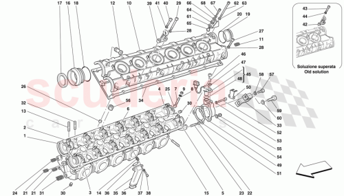 Part Diagram for Ferrari 151264