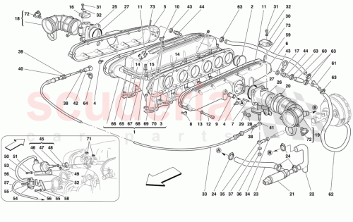 Part Diagram for Ferrari 162904