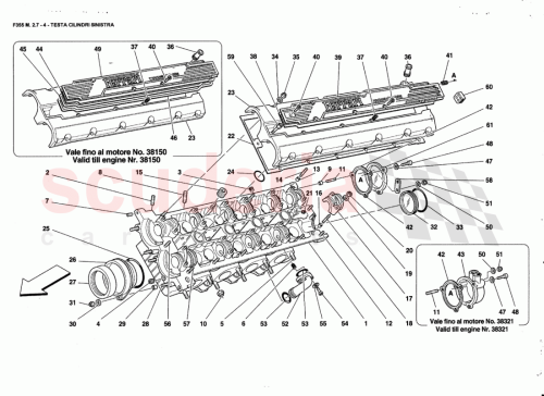Part Diagram for Ferrari 163608