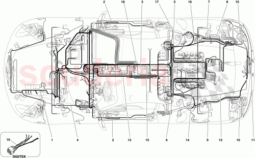 Part Diagram for Ferrari 240231