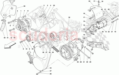 Part Diagram for Ferrari 195992