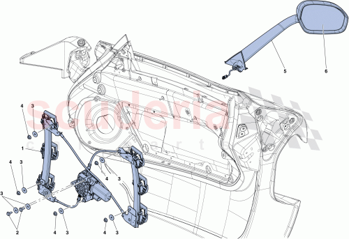 Part Diagram for Ferrari 86290200
