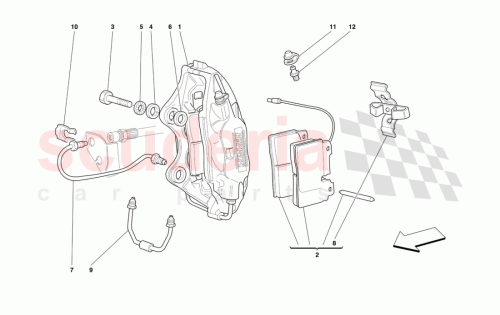 Part Diagram for Ferrari 178908