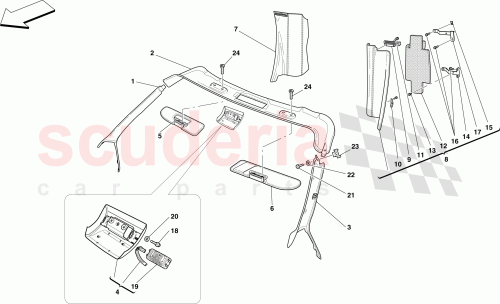 Part Diagram for Ferrari 81737400