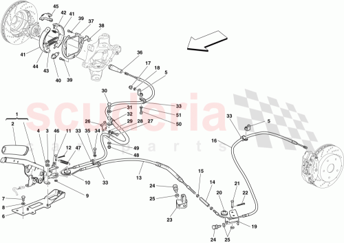 Part Diagram for Ferrari 11668934