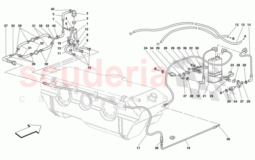 Part Diagram for Ferrari 155407
