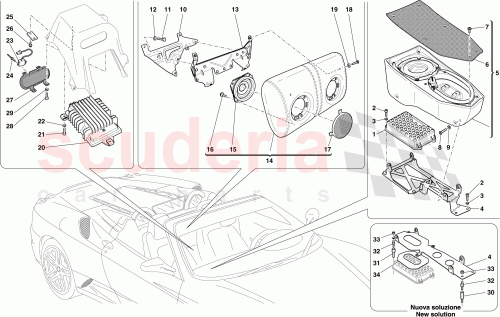 Part Diagram for Ferrari 68927900