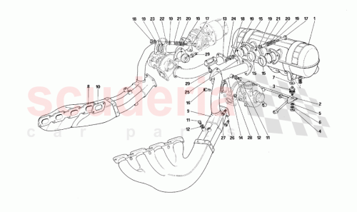 Part Diagram for Ferrari 136399