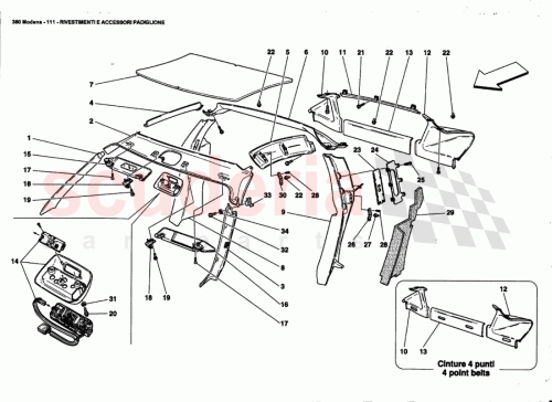 Part Diagram for Ferrari 658671