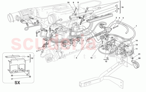 Part Diagram for Ferrari 186399