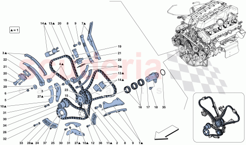 Part Diagram for Ferrari 267808