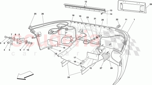 Part Diagram for Ferrari 217829