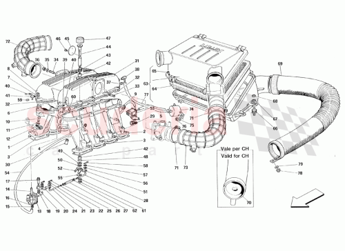 Part Diagram for Ferrari 137270