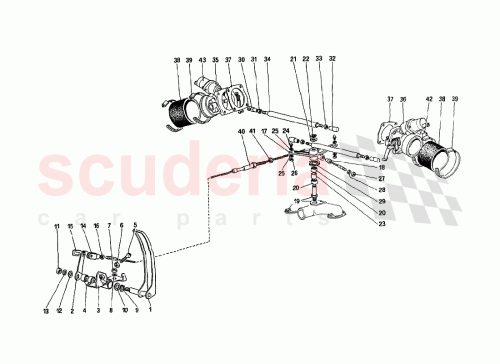 Part Diagram for Ferrari 125972