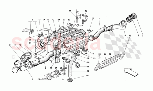 Part Diagram for Ferrari 63418700
