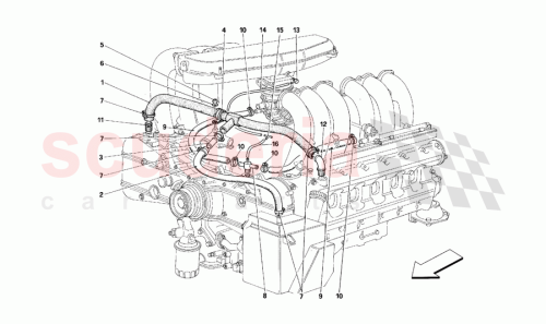 Part Diagram for Ferrari 136612