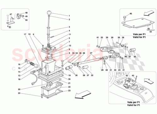 Part Diagram for Ferrari 146994
