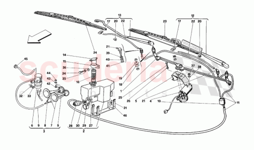 Part Diagram for Ferrari 63453700