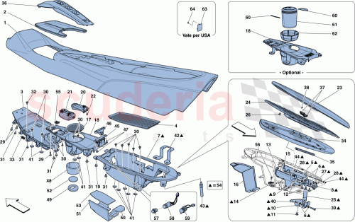 Part Diagram for Ferrari 84500700