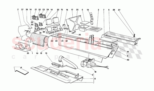 Part Diagram for Ferrari 14441582