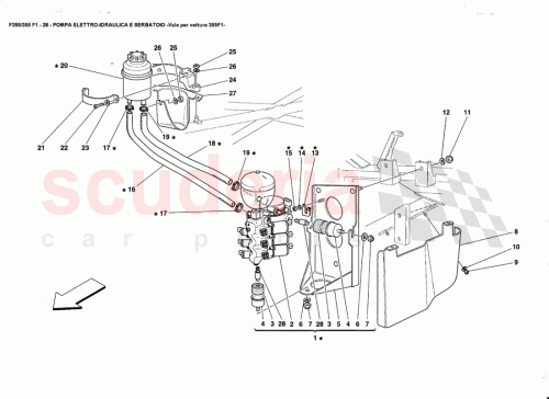 Part Diagram for Ferrari 168522