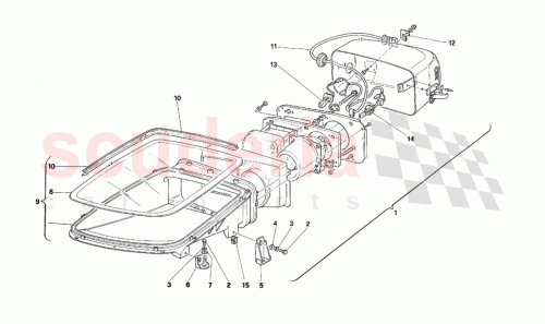 Part Diagram for Ferrari 163766