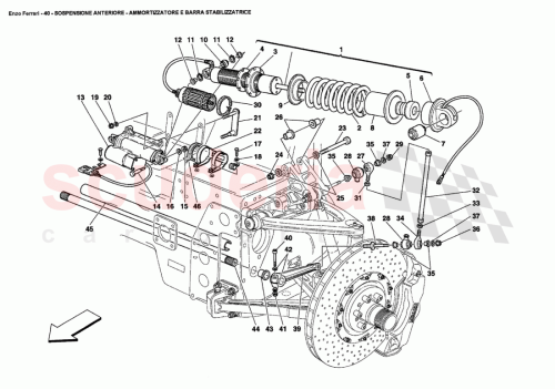 Part Diagram for Ferrari 197135