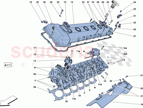 Part Diagram for Ferrari 233513