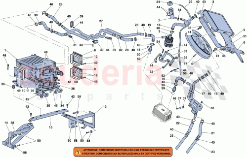 Part Diagram for Ferrari 122791