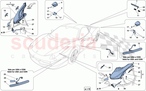 Part Diagram for Ferrari 85267300