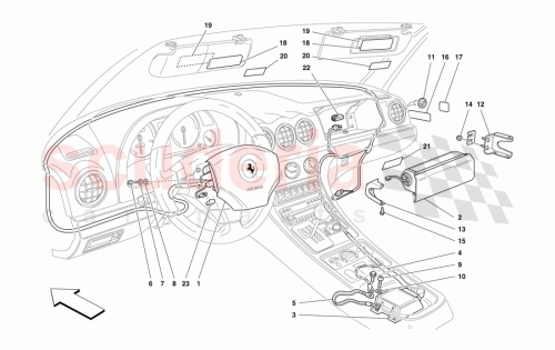 Part Diagram for Ferrari 657592