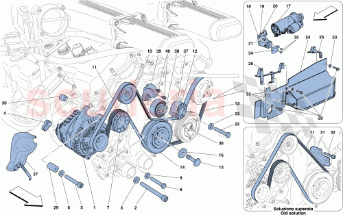 Part Diagram for Ferrari 319033